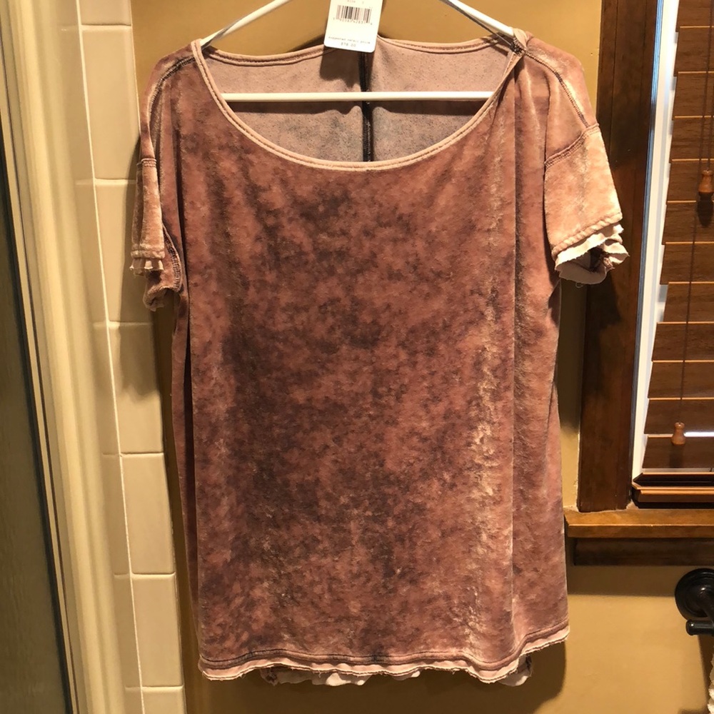 Free People Velvet Top